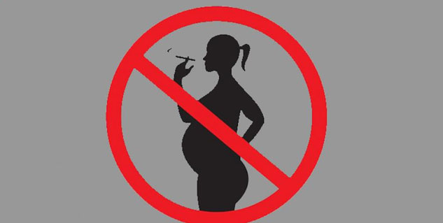 no smoking or drinking pregnant